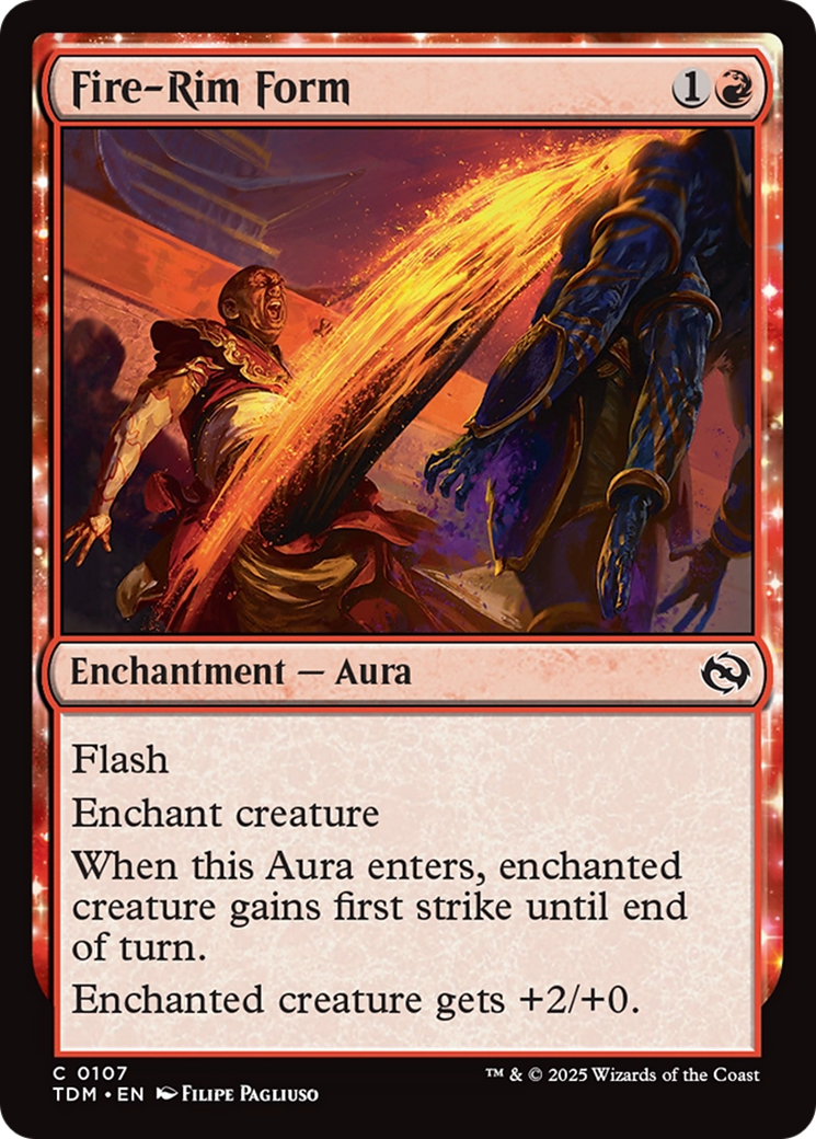 Fire-Rim Form [Tarkir: Dragonstorm] | I Want That Stuff Brandon