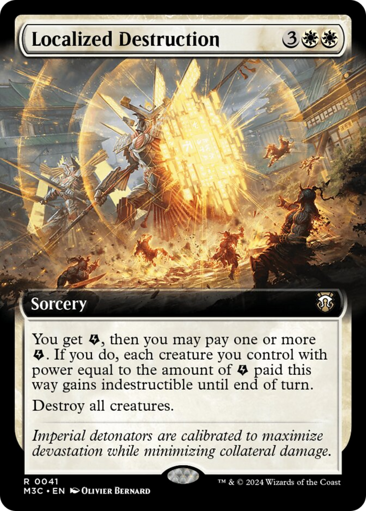 Localized Destruction (Extended Art) [Modern Horizons 3 Commander] | I Want That Stuff Brandon