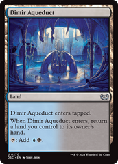 Dimir Aqueduct [Duskmourn: House of Horror Commander] | I Want That Stuff Brandon