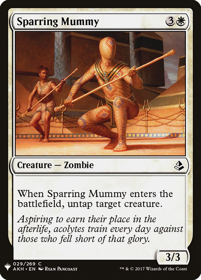 Sparring Mummy [Mystery Booster] | I Want That Stuff Brandon