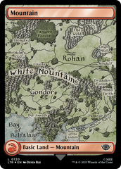 Mountain (720) (Surge Foil) [The Lord of the Rings: Tales of Middle-Earth] | I Want That Stuff Brandon