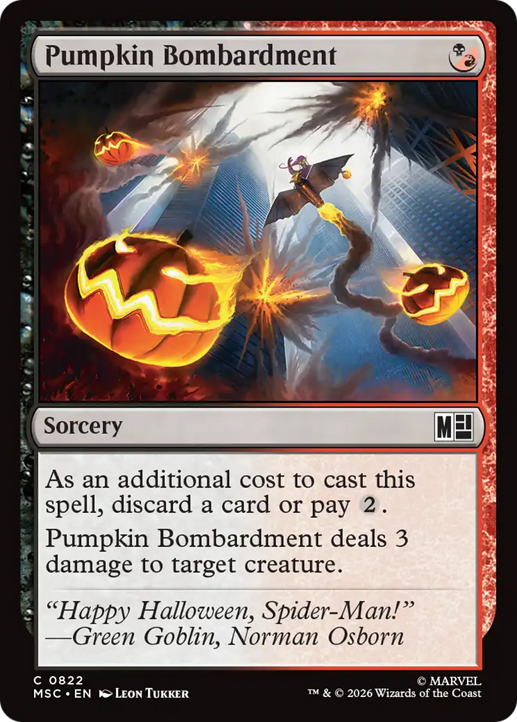 Pumpkin Bombardment [Marvel Super Heroes Commander] | I Want That Stuff Brandon