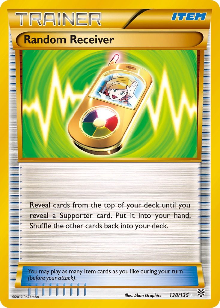 Random Receiver (138/135) [Black & White: Plasma Storm] | I Want That Stuff Brandon