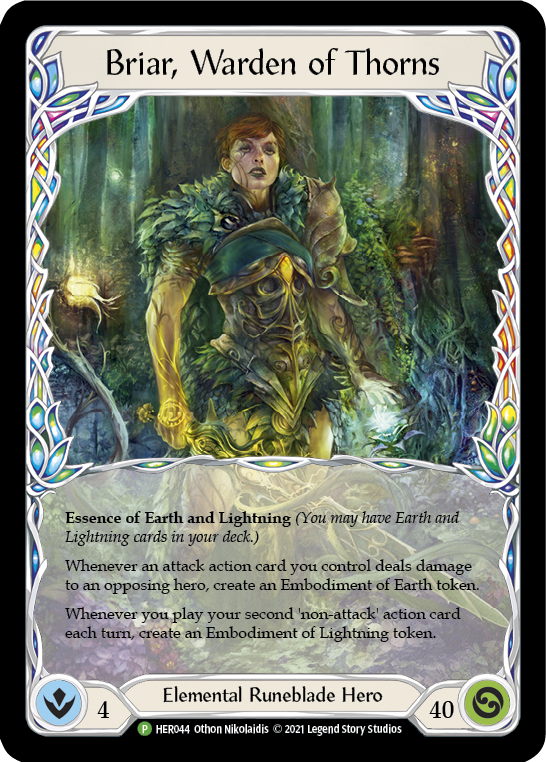 Briar, Warden of Thorns [HER044] (Promo)  Cold Foil | I Want That Stuff Brandon