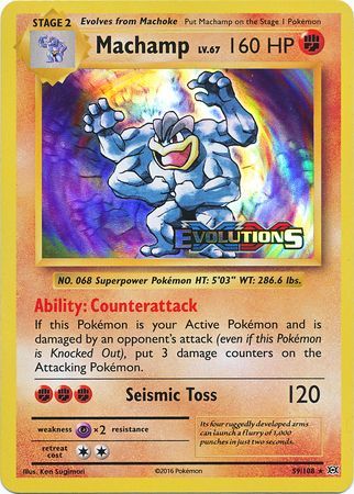 Machamp (59/108) (XY Evolutions Prerelease) [XY: Black Star Promos] | I Want That Stuff Brandon