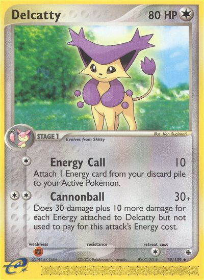 Delcatty (29/109) [EX: Ruby & Sapphire] | I Want That Stuff Brandon