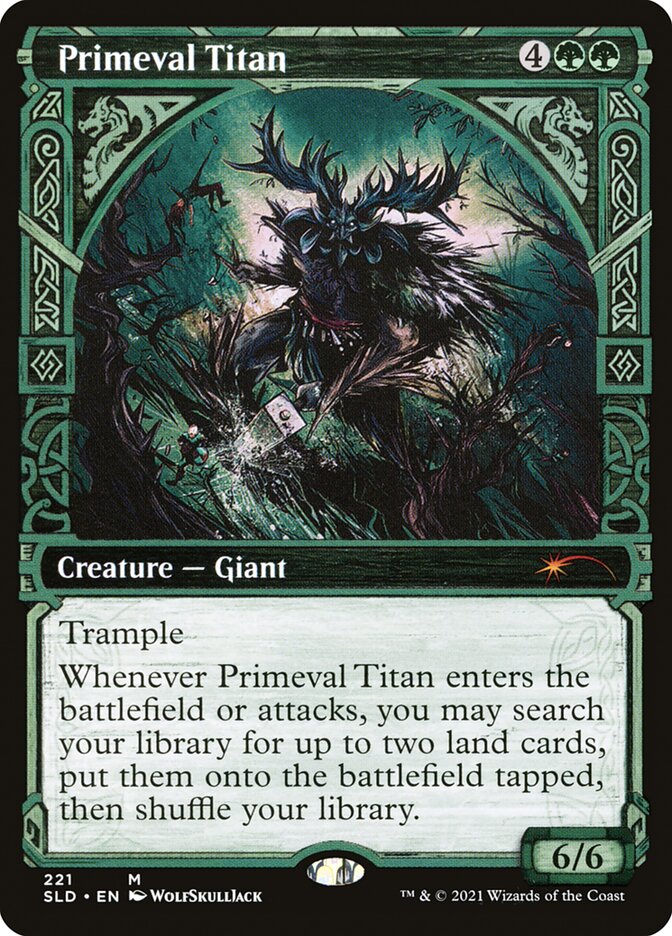 Primeval Titan (221) [Secret Lair Drop Series] | I Want That Stuff Brandon