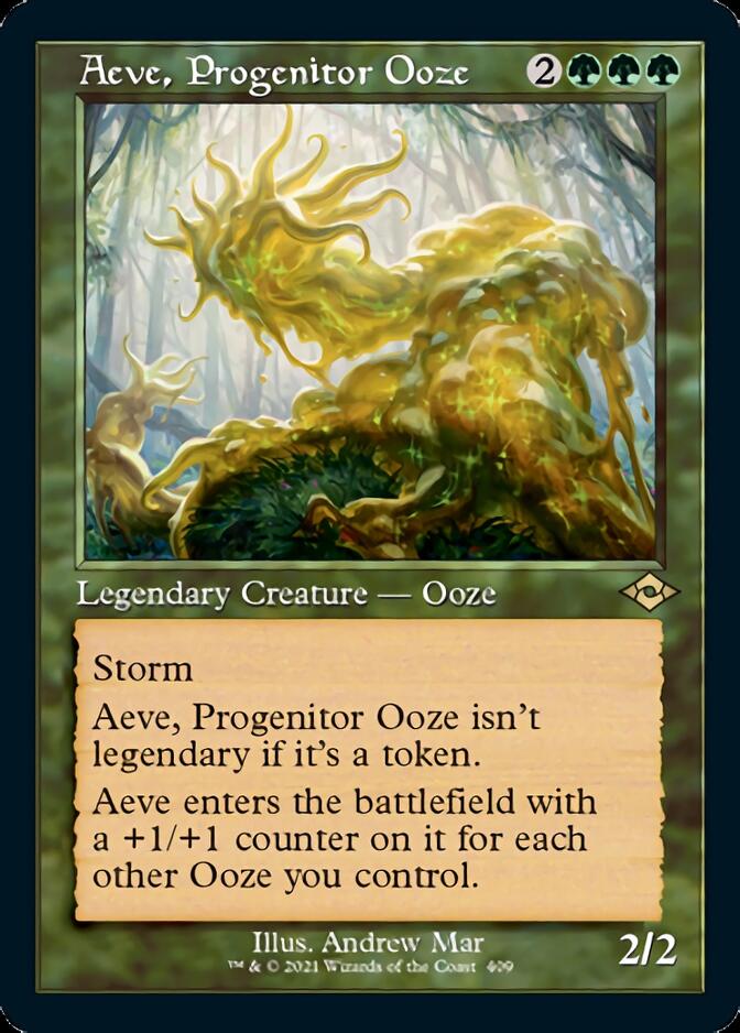 Aeve, Progenitor Ooze (Retro Foil Etched) [Modern Horizons 2] | I Want That Stuff Brandon