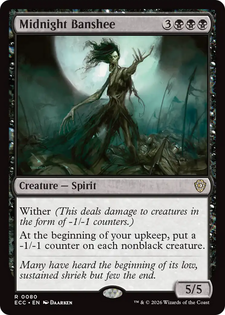 Midnight Banshee [Lorwyn Eclipsed Commander] | I Want That Stuff Brandon