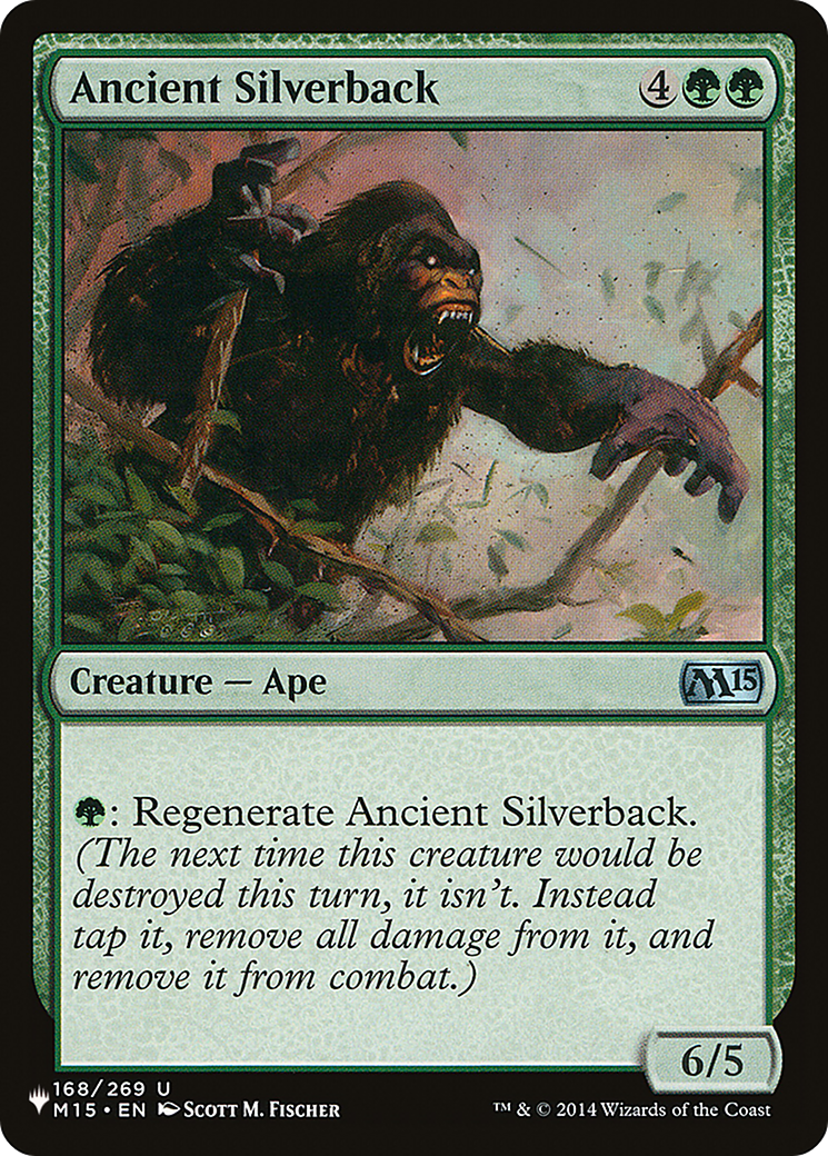 Ancient Silverback [The List Reprints] | I Want That Stuff Brandon