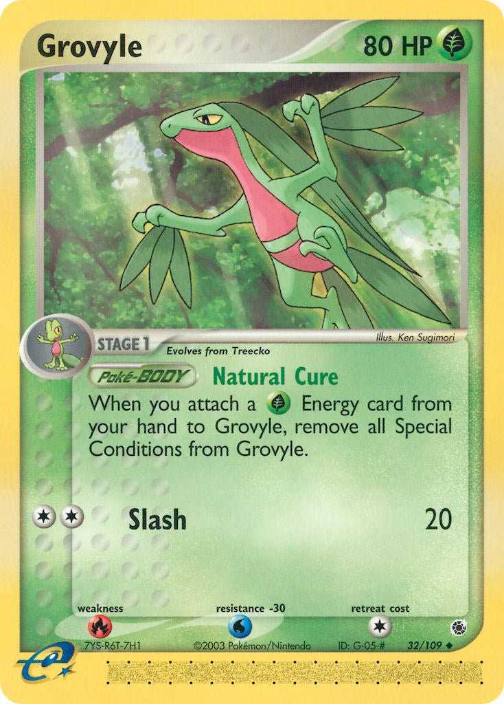 Grovyle (32/109) [EX: Ruby & Sapphire] | I Want That Stuff Brandon