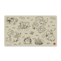 Playmat - Pikachu (Scroll Painting Style) | I Want That Stuff Brandon