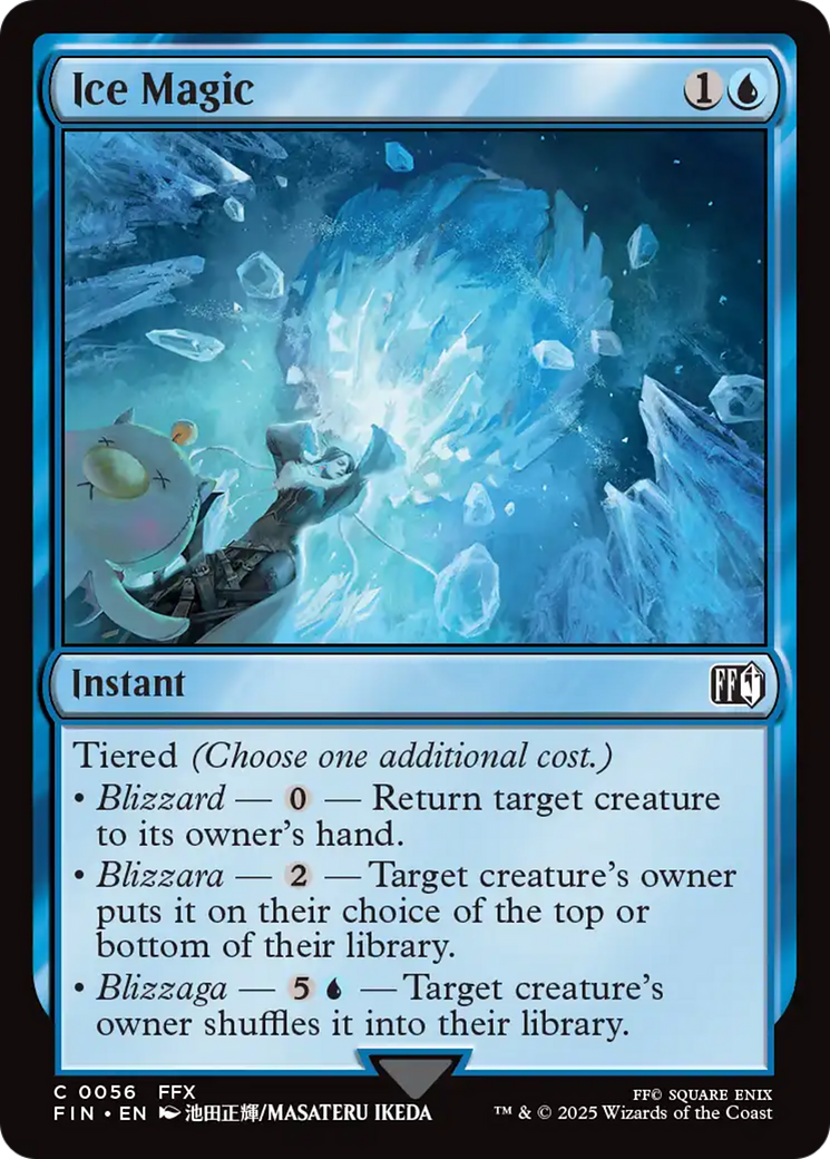 Ice Magic [FINAL FANTASY] | I Want That Stuff Brandon