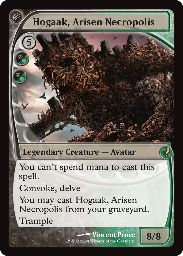 Hogaak, Arisen Necropolis (Future Sight) [Mystery Booster 2] | I Want That Stuff Brandon