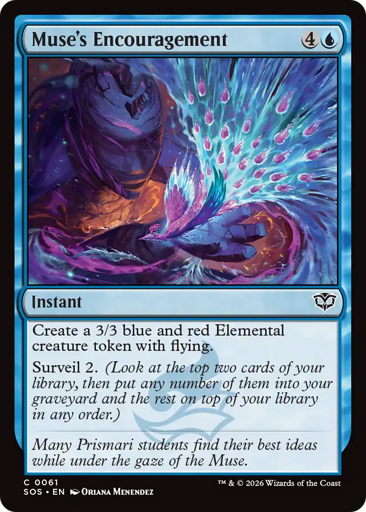 Muse's Encouragement [Secrets of Strixhaven] | I Want That Stuff Brandon