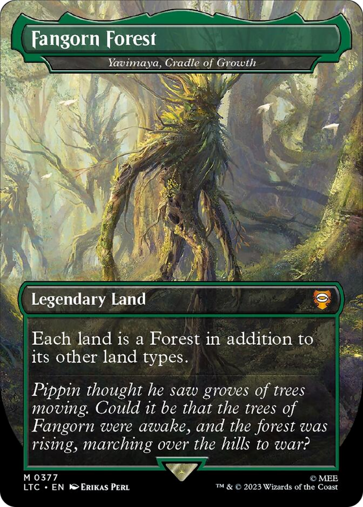 Fangorn Forest - Yavimaya, Cradle of Growth [The Lord of the Rings: Tales of Middle-Earth Commander] | I Want That Stuff Brandon