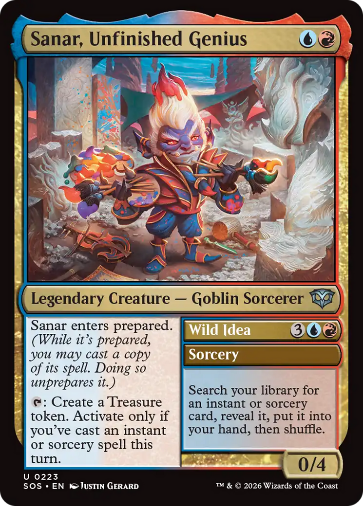 Sanar, Unfinished Genius [Secrets of Strixhaven] | I Want That Stuff Brandon