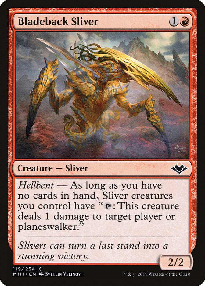 Bladeback Sliver [Modern Horizons] | I Want That Stuff Brandon