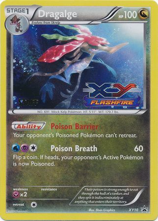 Dragalge (XY10) (Staff) [XY: Black Star Promos] | I Want That Stuff Brandon