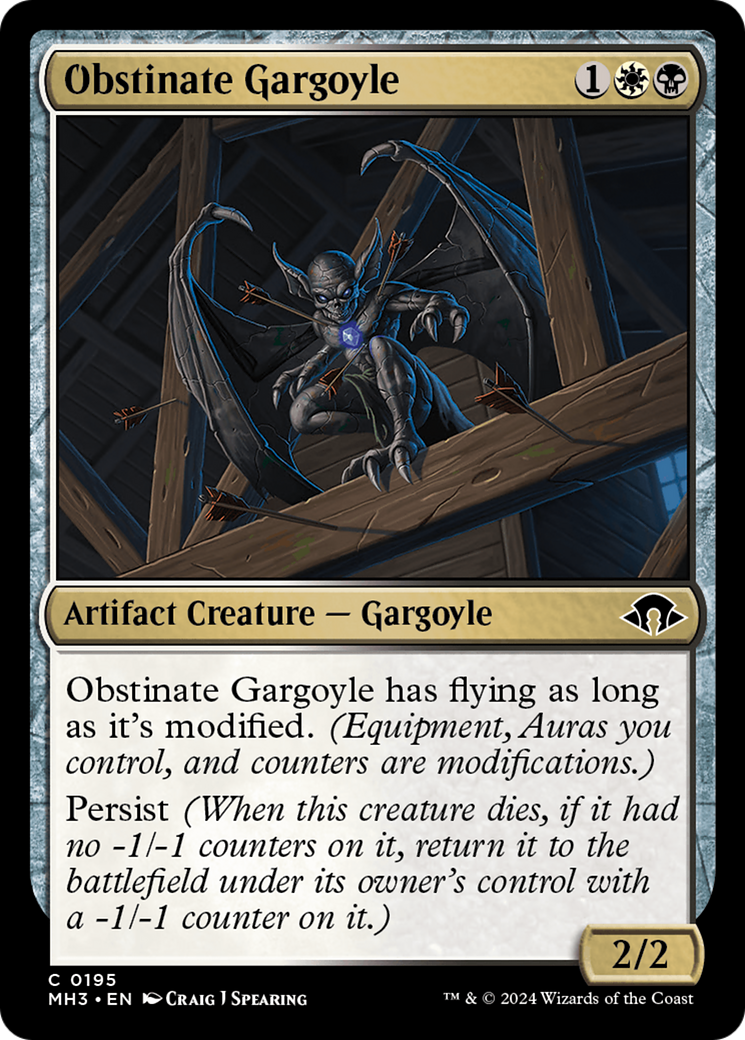 Obstinate Gargoyle [Modern Horizons 3] | I Want That Stuff Brandon