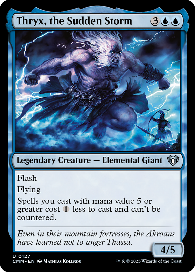 Thryx, the Sudden Storm [Commander Masters] | I Want That Stuff Brandon