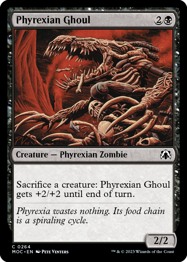 Phyrexian Ghoul [March of the Machine Commander] | I Want That Stuff Brandon