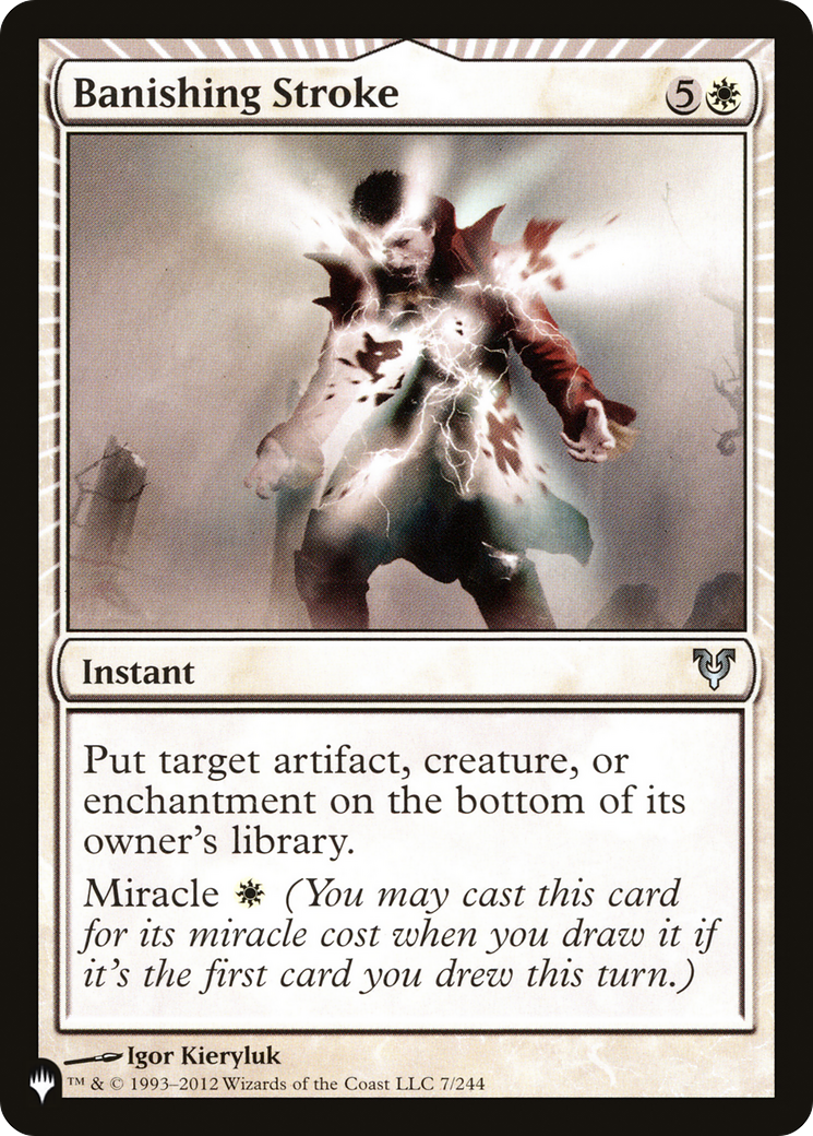 Banishing Stroke [The List Reprints] | I Want That Stuff Brandon