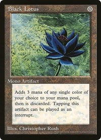 Black Lotus (Oversized) [Oversize Cards] | I Want That Stuff Brandon