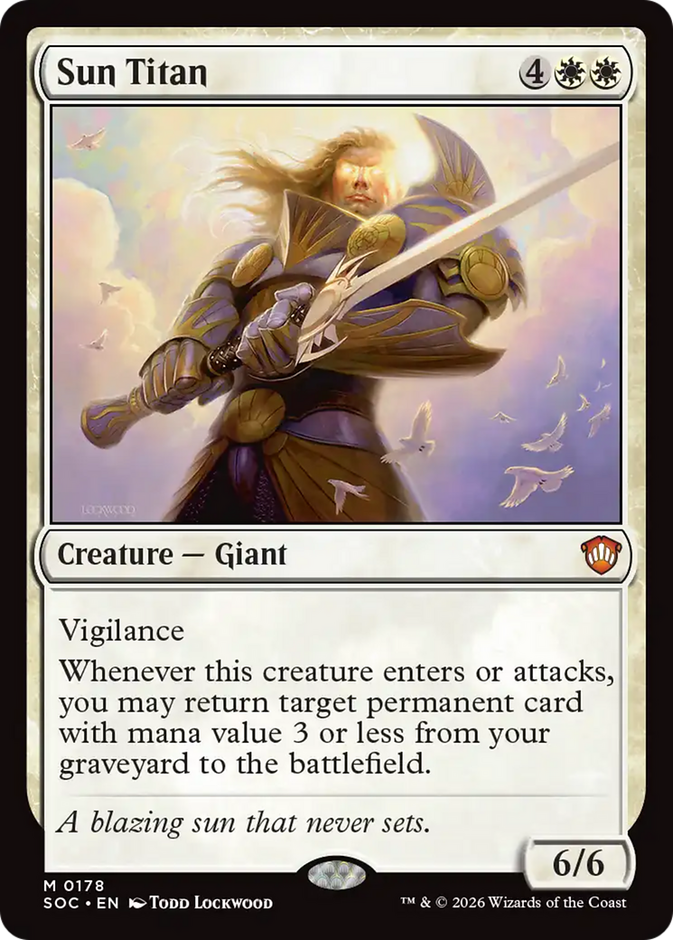Sun Titan [Secrets of Strixhaven Commander] | I Want That Stuff Brandon