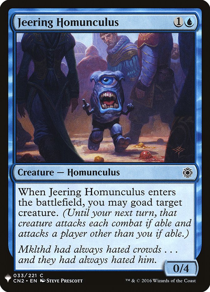 Jeering Homunculus [Mystery Booster] | I Want That Stuff Brandon