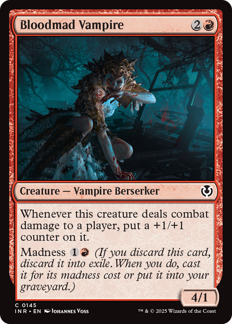 Bloodmad Vampire [Innistrad Remastered] | I Want That Stuff Brandon