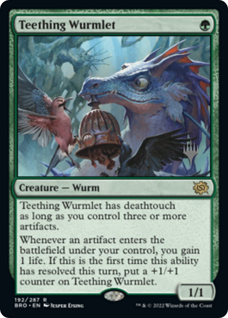 Teething Wurmlet (Promo Pack) [The Brothers' War Promos] | I Want That Stuff Brandon