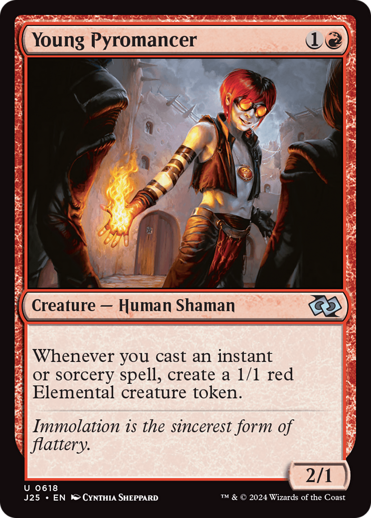 Young Pyromancer [Foundations Jumpstart] | I Want That Stuff Brandon