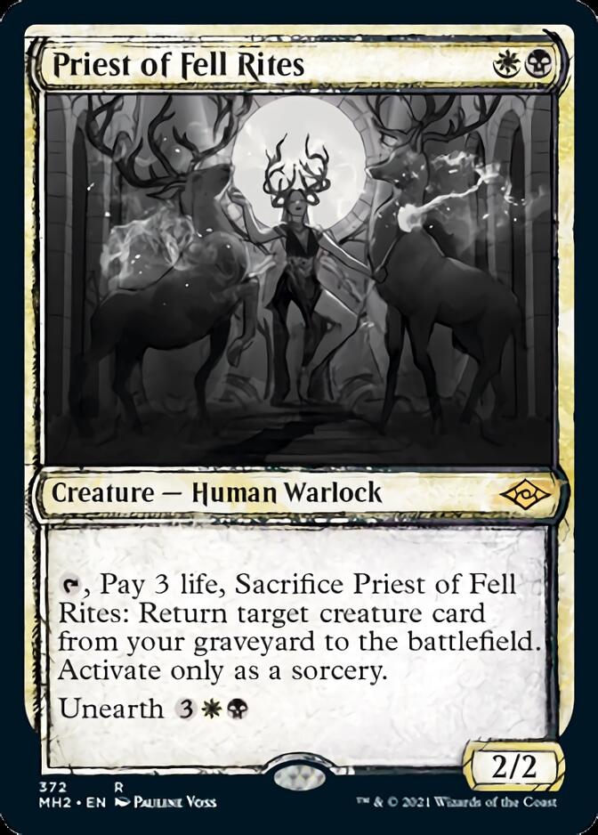 Priest of Fell Rites (Sketch) [Modern Horizons 2] | I Want That Stuff Brandon