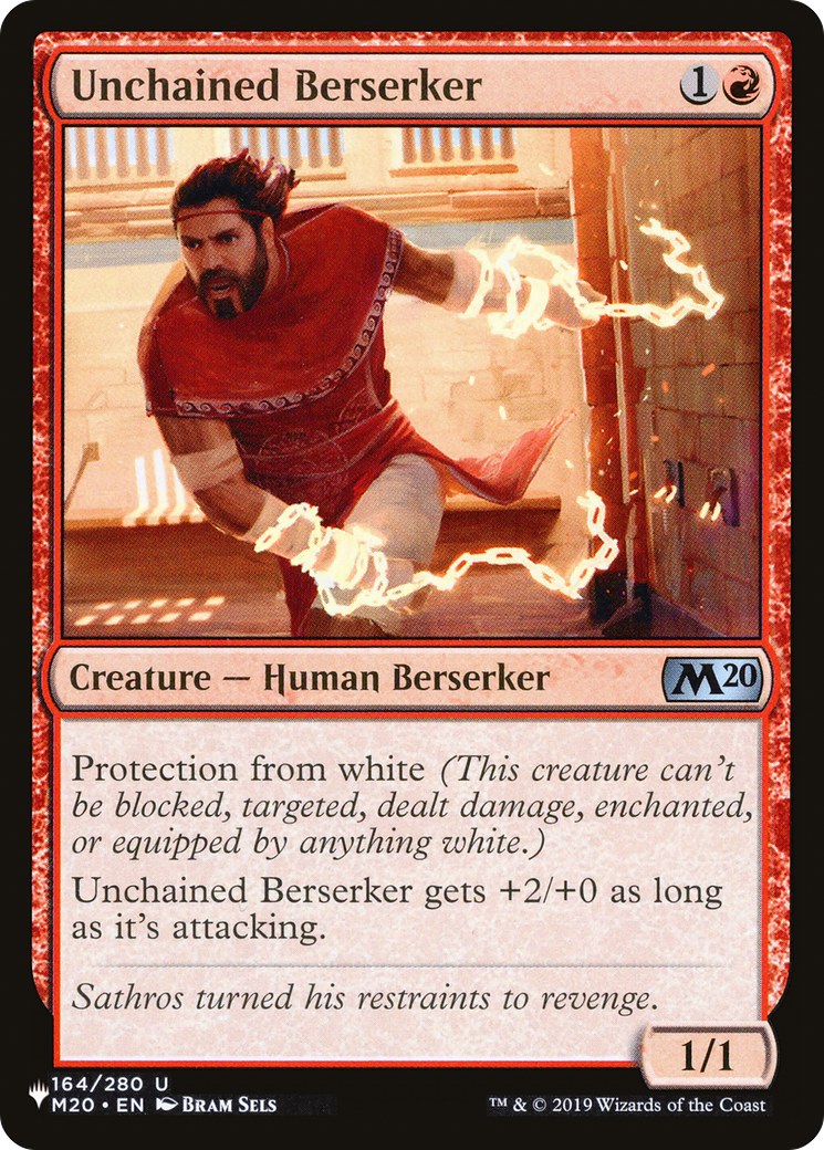 Unchained Berserker [The List] | I Want That Stuff Brandon