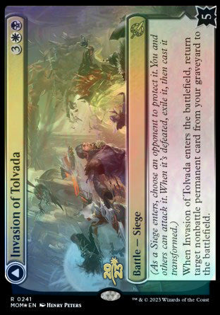 Invasion of Tolvada // The Broken Sky [March of the Machine Prerelease Promos] | I Want That Stuff Brandon