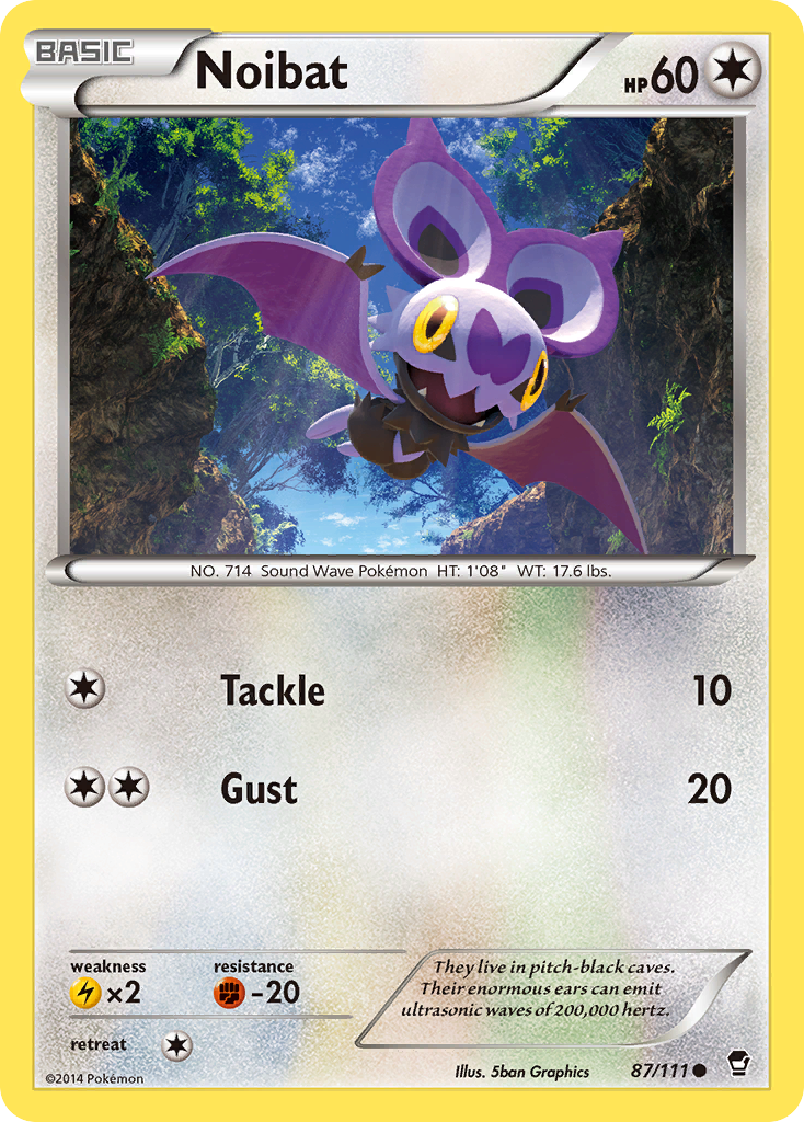 Noibat (87/111) [XY: Furious Fists] | I Want That Stuff Brandon