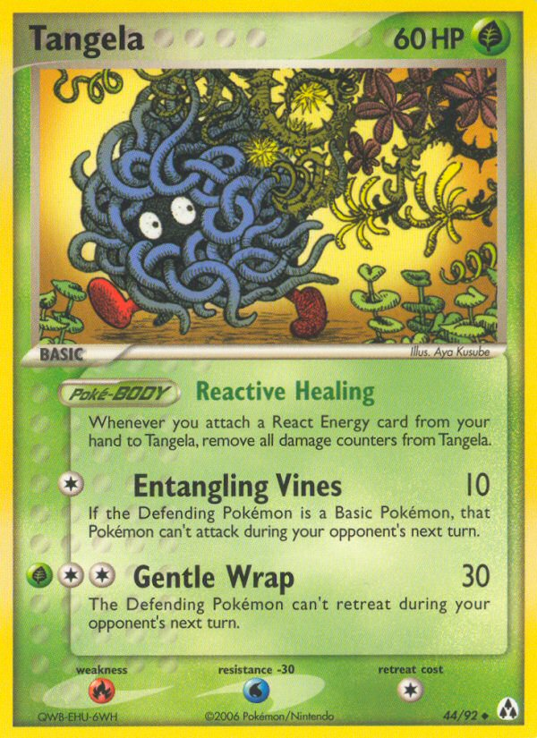 Tangela (44/92) [EX: Legend Maker] | I Want That Stuff Brandon