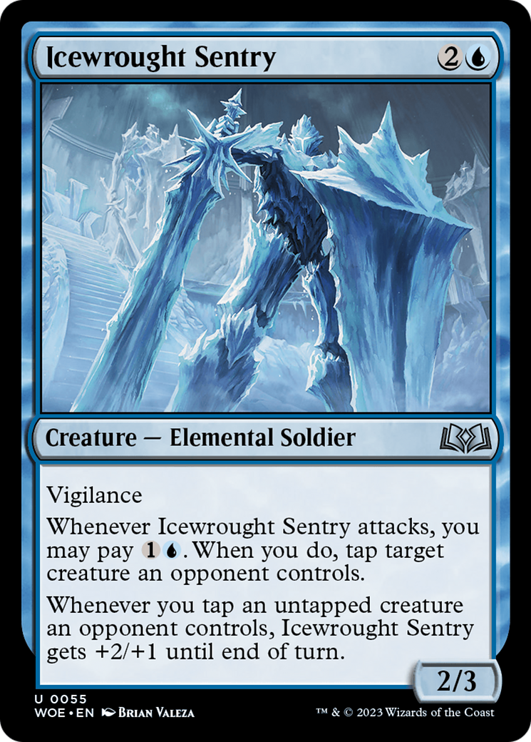 Icewrought Sentry [Wilds of Eldraine] | I Want That Stuff Brandon