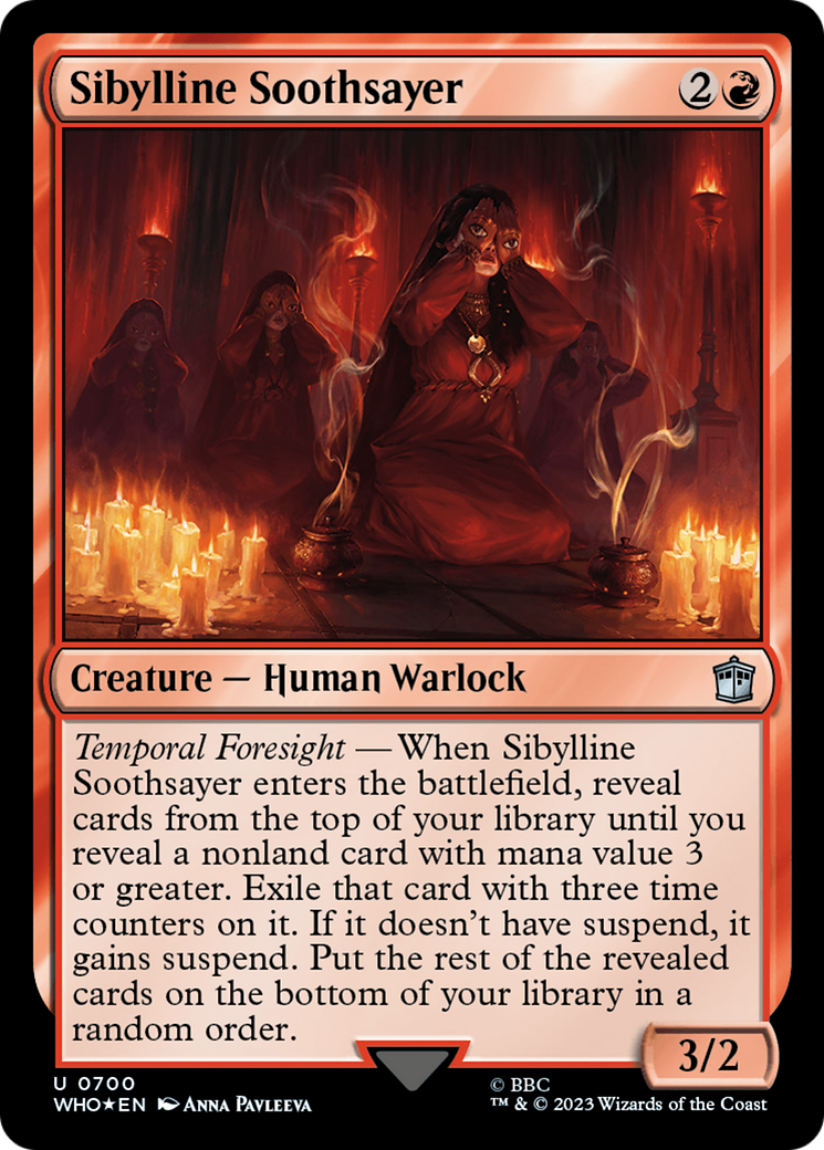 Sibylline Soothsayer (Surge Foil) [Doctor Who] | I Want That Stuff Brandon