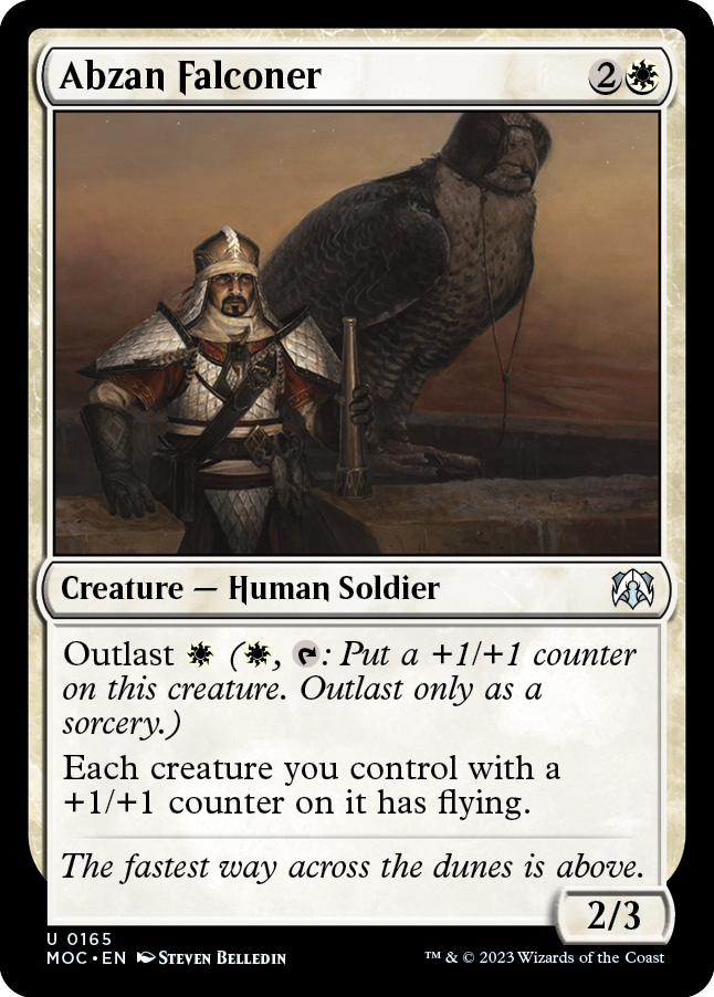 Abzan Falconer [March of the Machine Commander] | I Want That Stuff Brandon