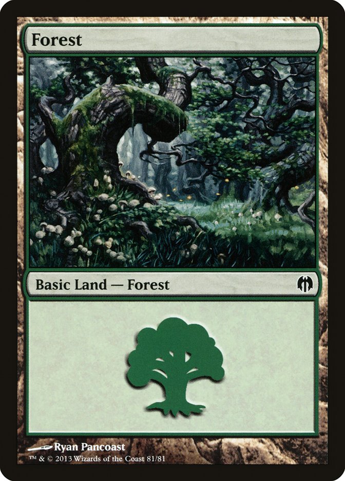 Forest (81) [Duel Decks: Heroes vs. Monsters] | I Want That Stuff Brandon