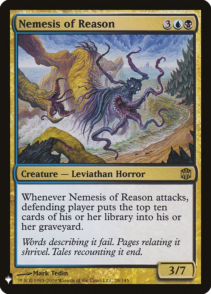 Nemesis of Reason [The List] | I Want That Stuff Brandon