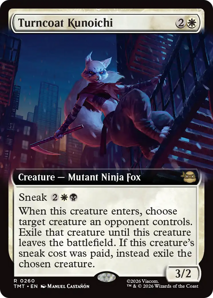 Turncoat Kunoichi (Extended Art) [Teenage Mutant Ninja Turtles] | I Want That Stuff Brandon