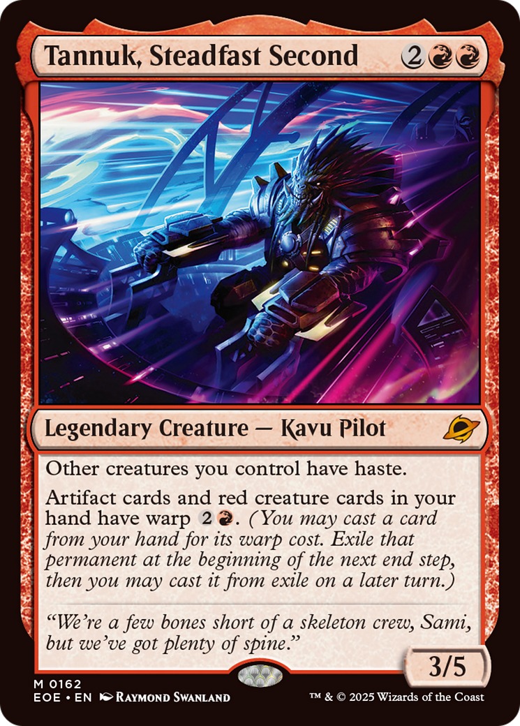 Tannuk, Steadfast Second [Edge of Eternities] | I Want That Stuff Brandon