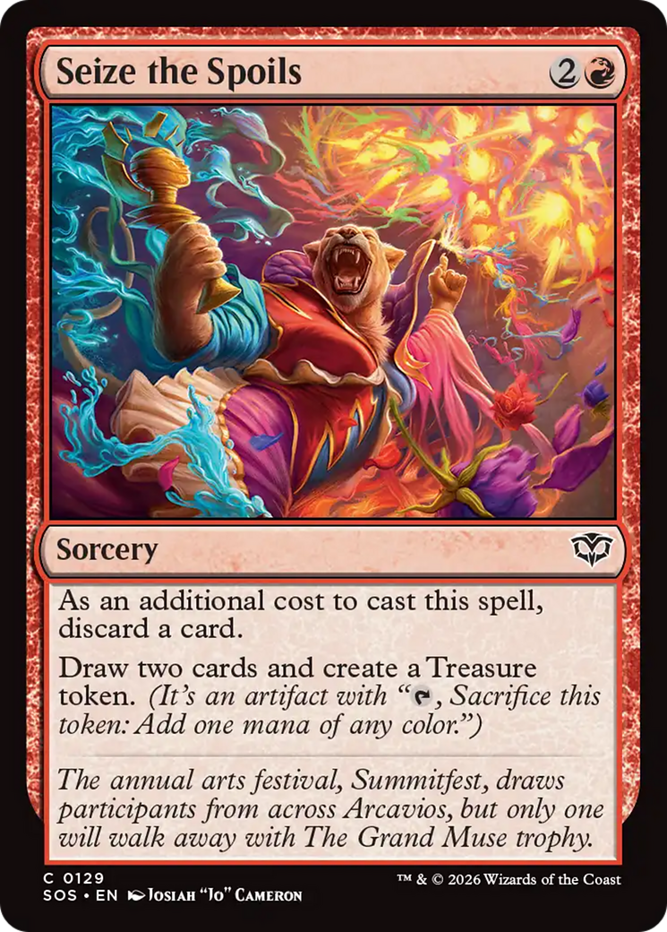 Seize the Spoils [Secrets of Strixhaven] | I Want That Stuff Brandon