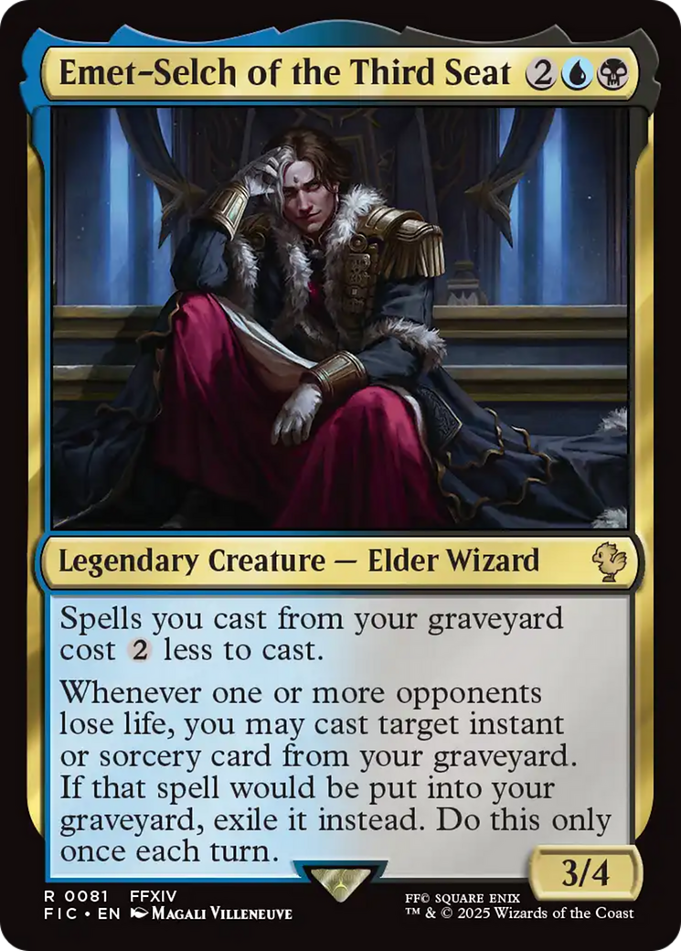 Emet-Selch of the Third Seat [FINAL FANTASY Commander] | I Want That Stuff Brandon
