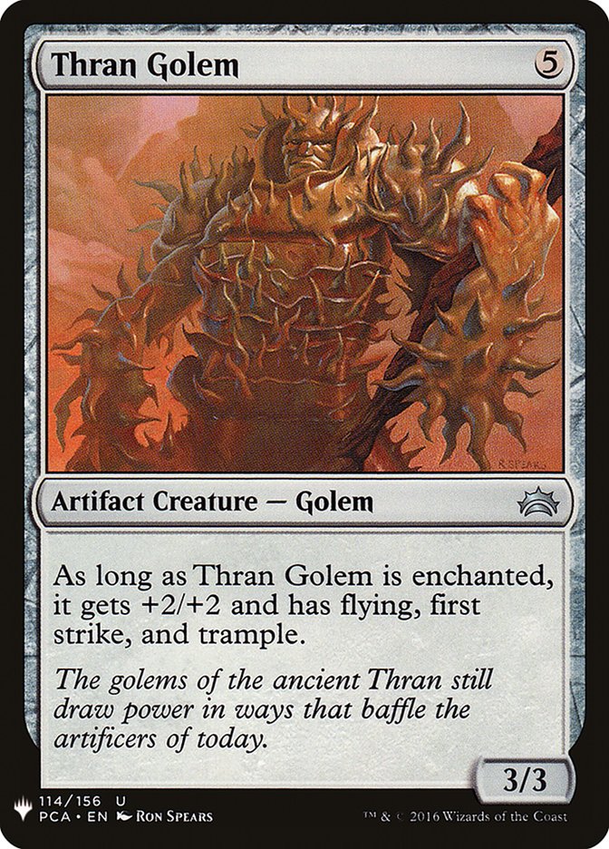 Thran Golem [Mystery Booster] | I Want That Stuff Brandon