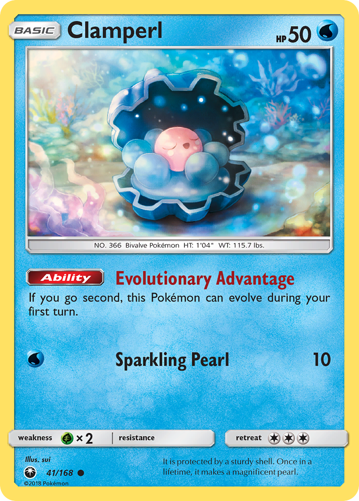 Clamperl (41/168) [Sun & Moon: Celestial Storm] | I Want That Stuff Brandon