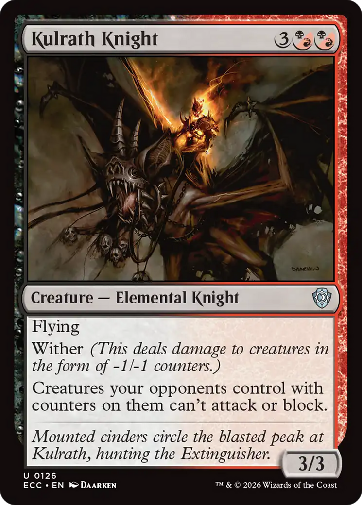 Kulrath Knight [Lorwyn Eclipsed Commander] | I Want That Stuff Brandon